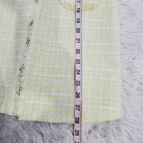 Biscotti Collezioni yellow blend tweed fashipn toddler coat size 6 - Picture 9 of 16